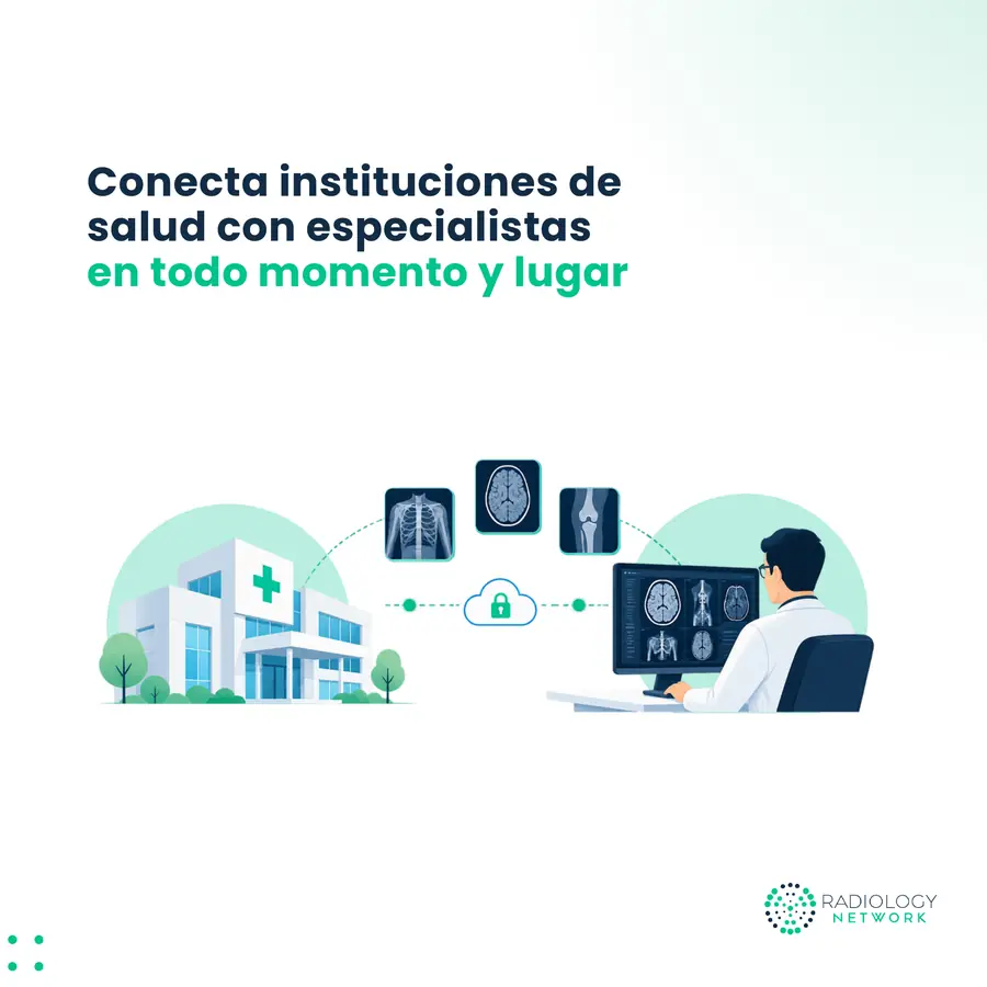 La teleradiología conecta instituciones de salud con especialistas